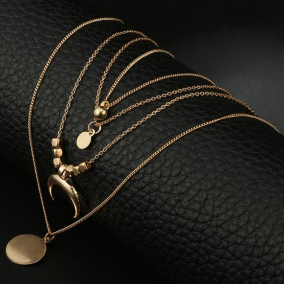 NEW multi layer necklace - Picture 5 of 7